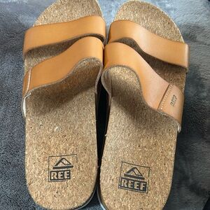 Reef cushion vista hi sandal natural size 8 women’s